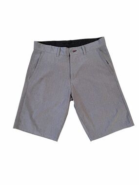 Burnside Shorts Like New Men's Light Grey Flat Front Size 32